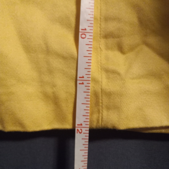 EUC Gymboree Spring Dressy Girls 10/12  Yellow Cropped Jacket - Picture 7 of 8